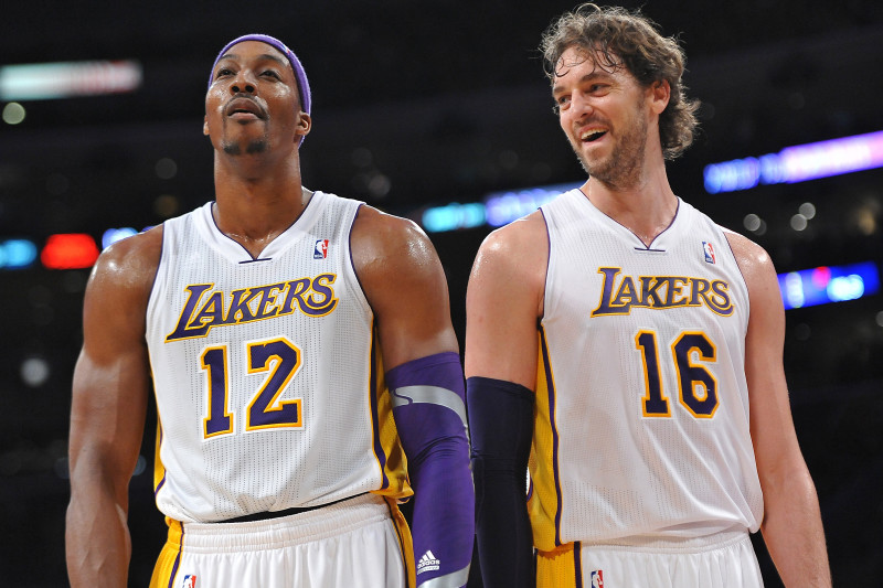 Breaking Up Dwight Howard Pau Gasol Pairing Key To La Lakers Success Bleacher Report Latest News Videos And Highlights