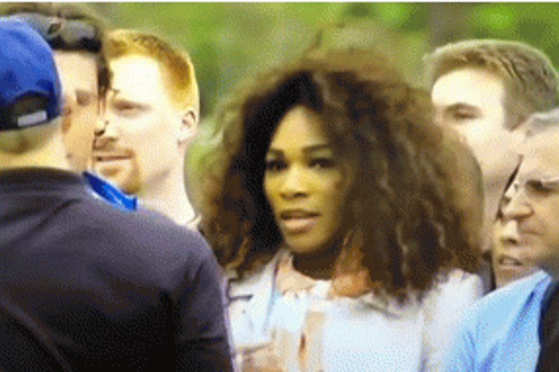 Taking Pictures Of Tiger Woods Golfing Is Forbidden Even For Serena Williams Bleacher Report Latest News Videos And Highlights