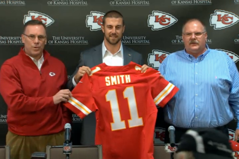 Kansas city chiefs alex smith jersey online