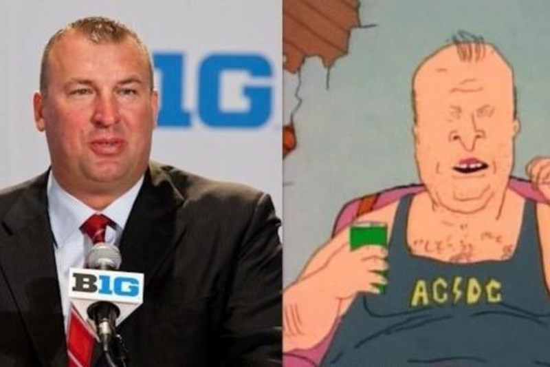 Arkansas Head Coach Bret Bielema Looks An Awful Lot Like An Old Butthead Bleacher Report Latest News Videos And Highlights