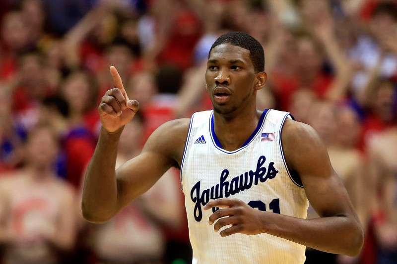 Kansas Phenom Joel Embiid to Consult with Luc Mbah a Moute on Draft Decision News Scores Highlights Stats and Rumors Bleacher Report