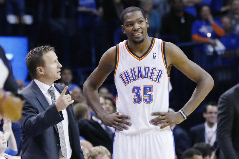 Kevin Durant, Russell Westbrook Endorse Scott Brooks as OKC Thunder ...