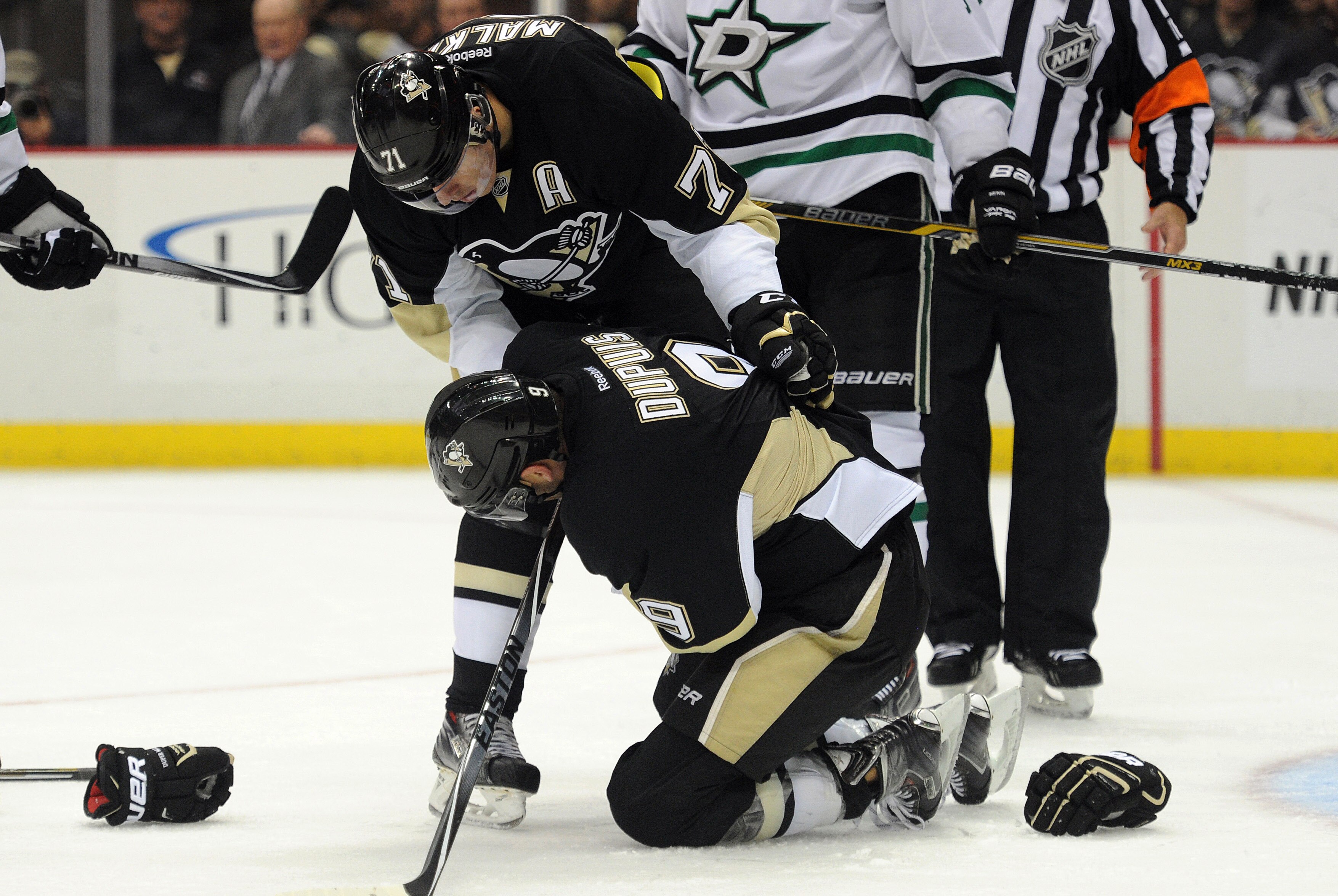Pascal Dupuis Escapes Major Injury After Scary Scene Against Dallas