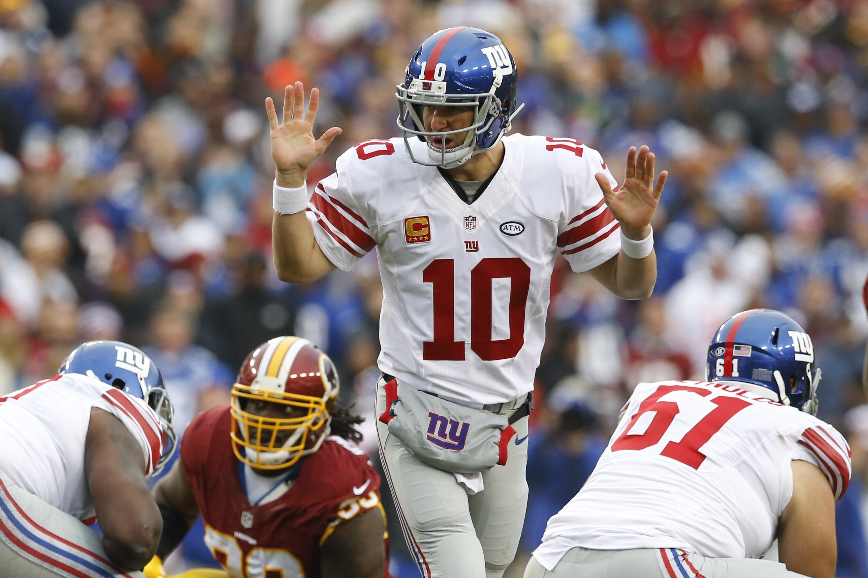 Giants Redskins Spread