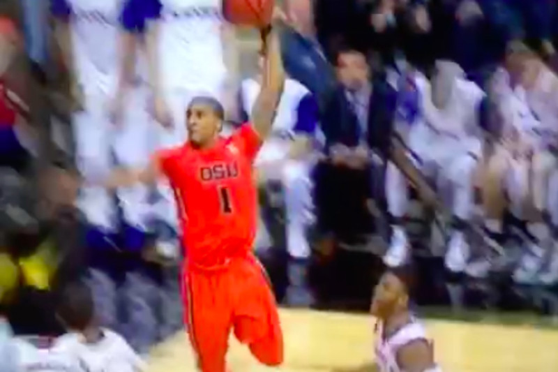 Gary Payton Ii Takes Flight To Throw Down Incredible Poster Dunk Bleacher Report Latest News Videos And Highlights