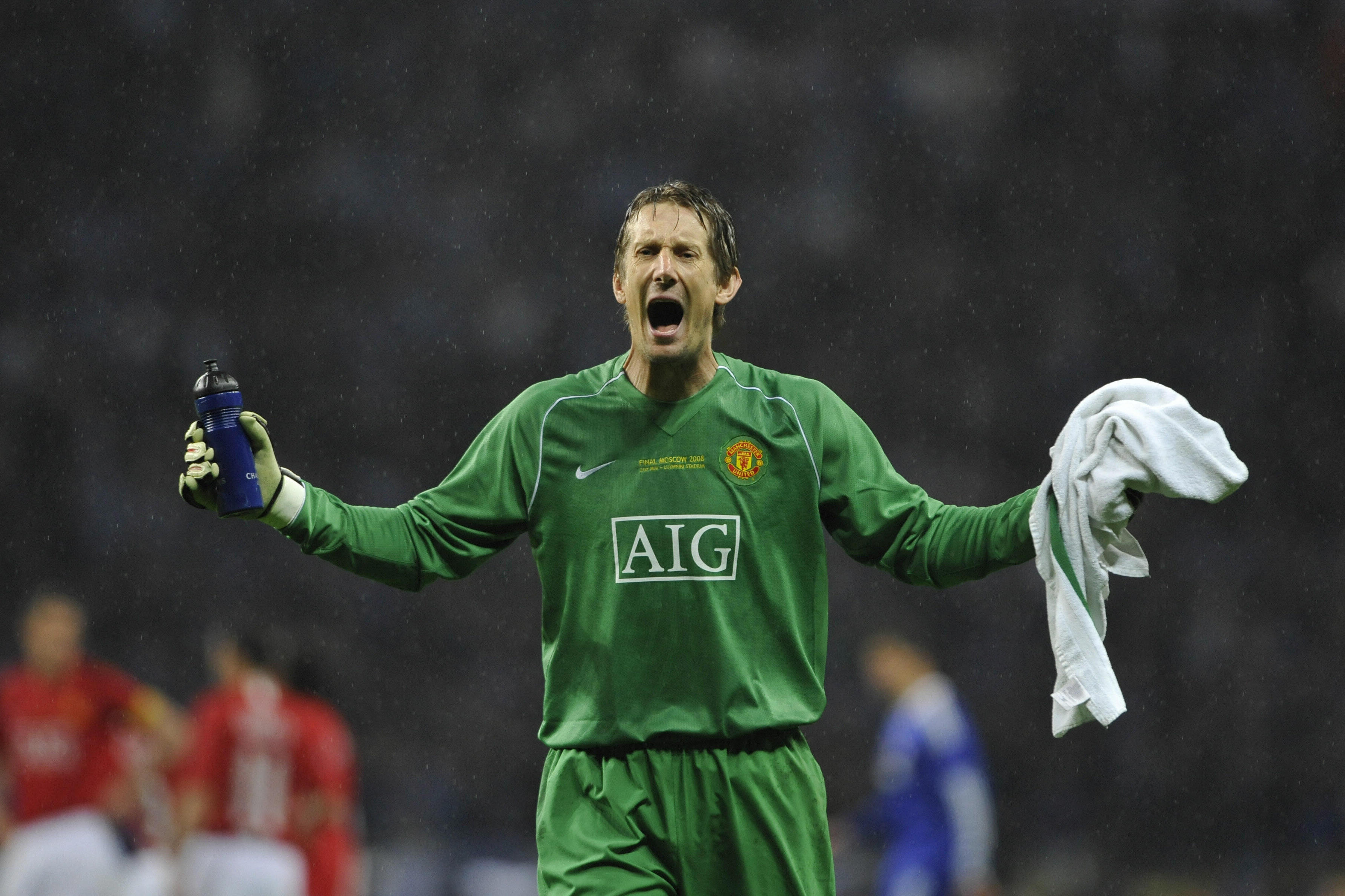 276☆サッカー☆edwin van der sar☆prostarsフィギュア Edwin van der