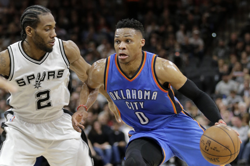 Thunder vs. Spurs Game 2 Score and Twitter Reaction from 2016 NBA Playoffs News Scores Highlights Stats and Rumors Bleacher Report