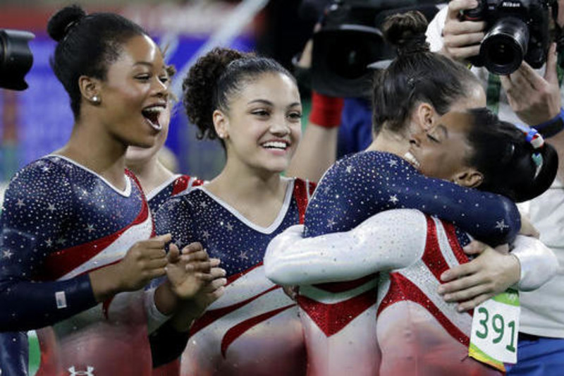 Olympic Women S Gymnastics 16 Team All Around Medal Winners And Scores Bleacher Report Latest News Videos And Highlights