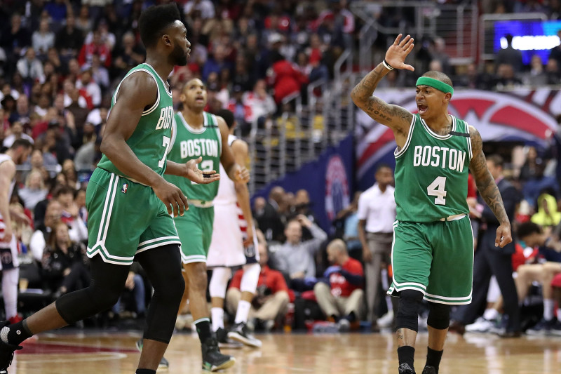 Jaylen Brown Says Celtics Fans Burning Isaiah Thomas Jersey Is Pathetic News Scores Highlights Stats and Rumors Bleacher Report