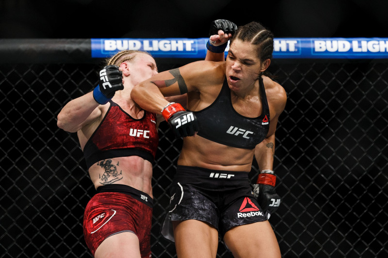 Fighters womens ufc List of