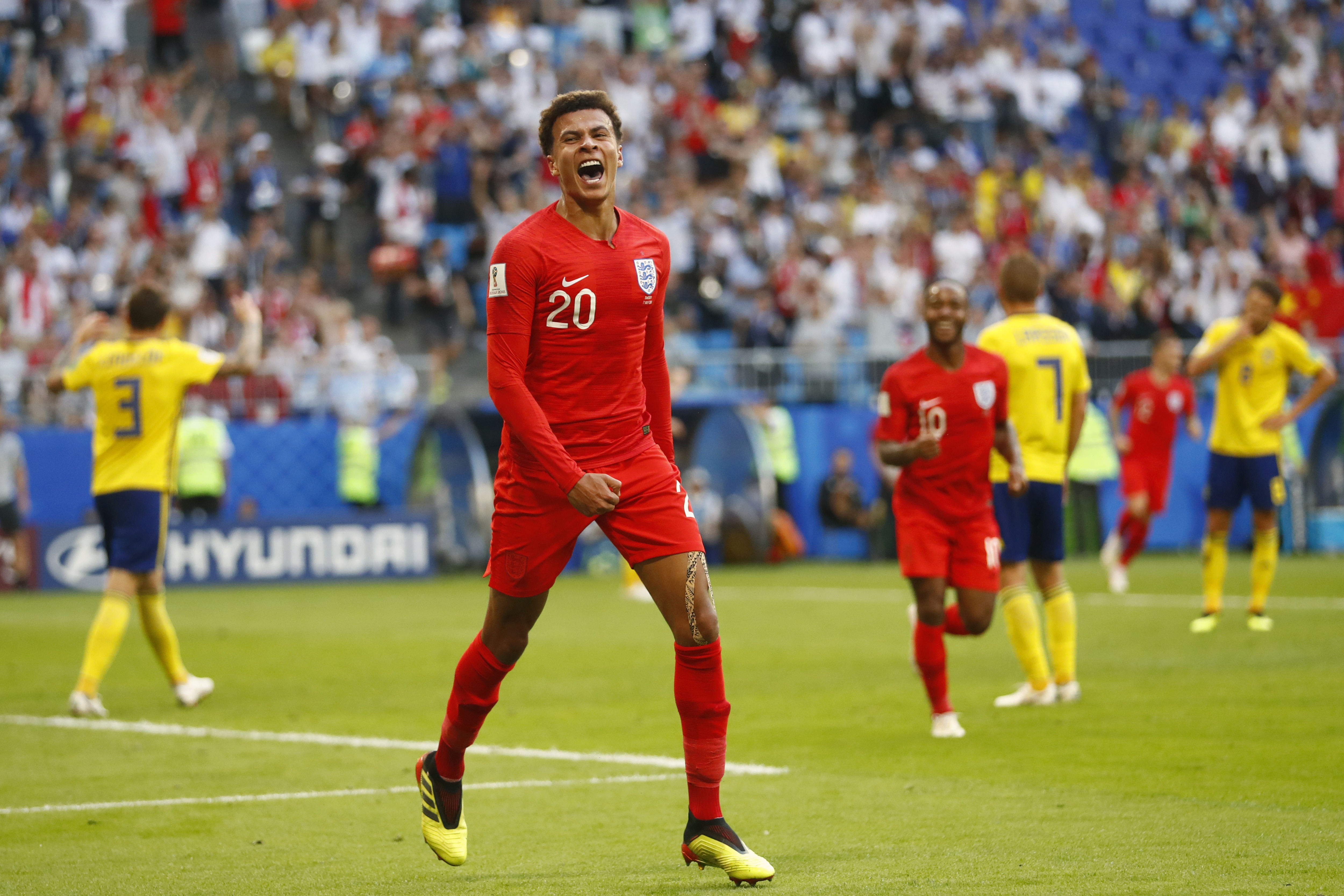 Harry Maguire Dele Alli Goals Lead England Past Sweden To World Cup Semi Finals Bleacher Report Latest News Videos And Highlights