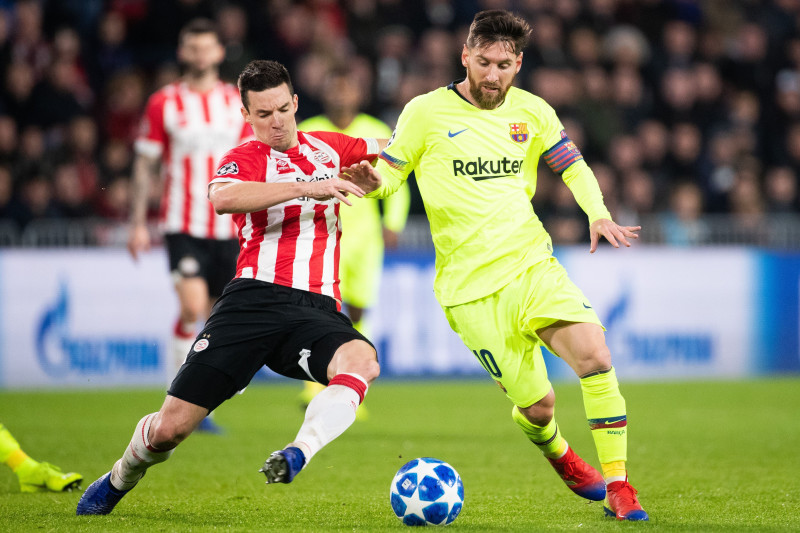 Lionel Messi Barcelona Earn 2 1 Champions League Win Over Psv Eindhoven Bleacher Report Latest News Videos And Highlights