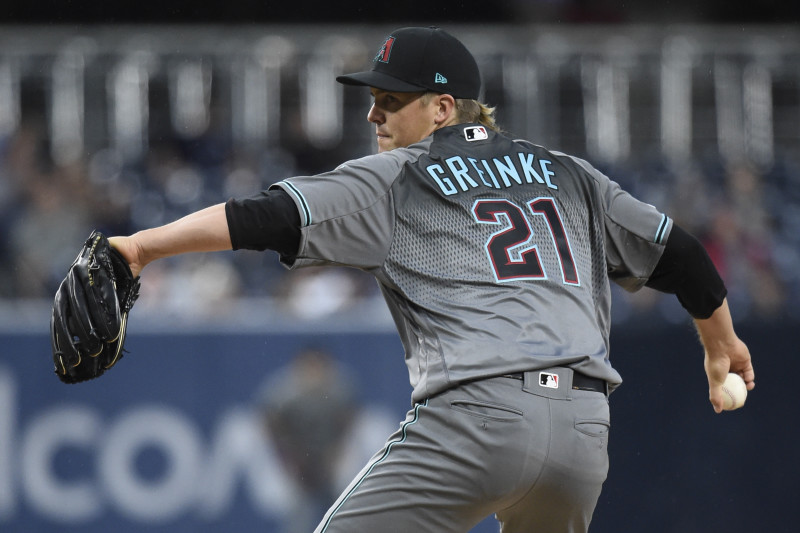 Greinke diamondbacks jersey best sale