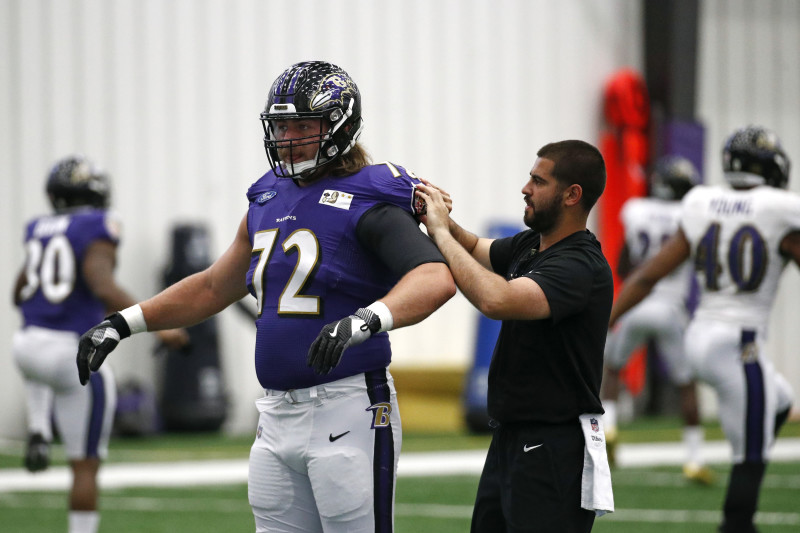 Report: Alex Lewis Traded to Jets from Ravens for 2020 7th-Round ...