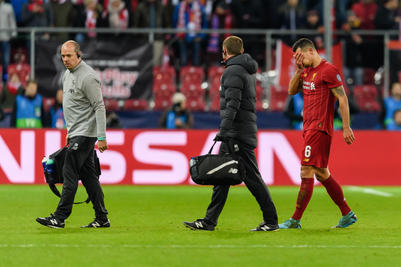 Liverpool's Dejan Lovren Suffers Hamstring Injury Vs. Red Bull In UCL ...