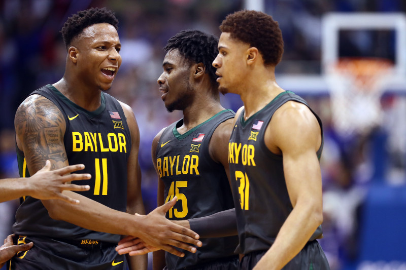 Jared Butler, No. 4 Baylor Upset No. 3 Kansas for 1st Win at Allen ...