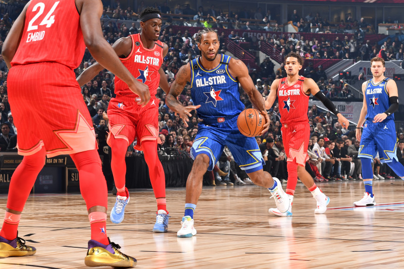 Kawhi Leonard Debuts New Balance Signature Shoe During 2020 NBA All Star Game News Scores Highlights Stats and Rumors Bleacher Report