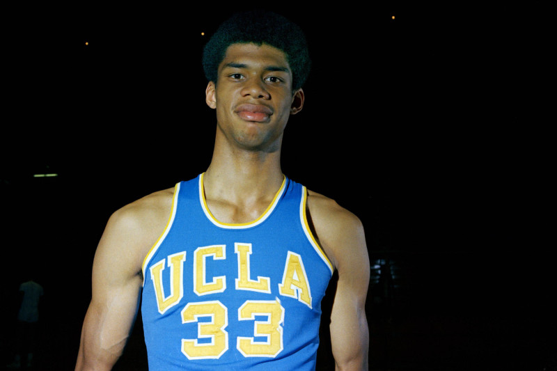 UCLA's Lew Alcindor is seen, March 1967. (AP Photo)