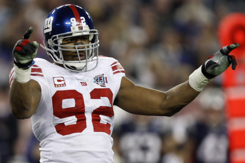 Michael Strahan Jersey Pulled from Auction Due to Dispute over ...