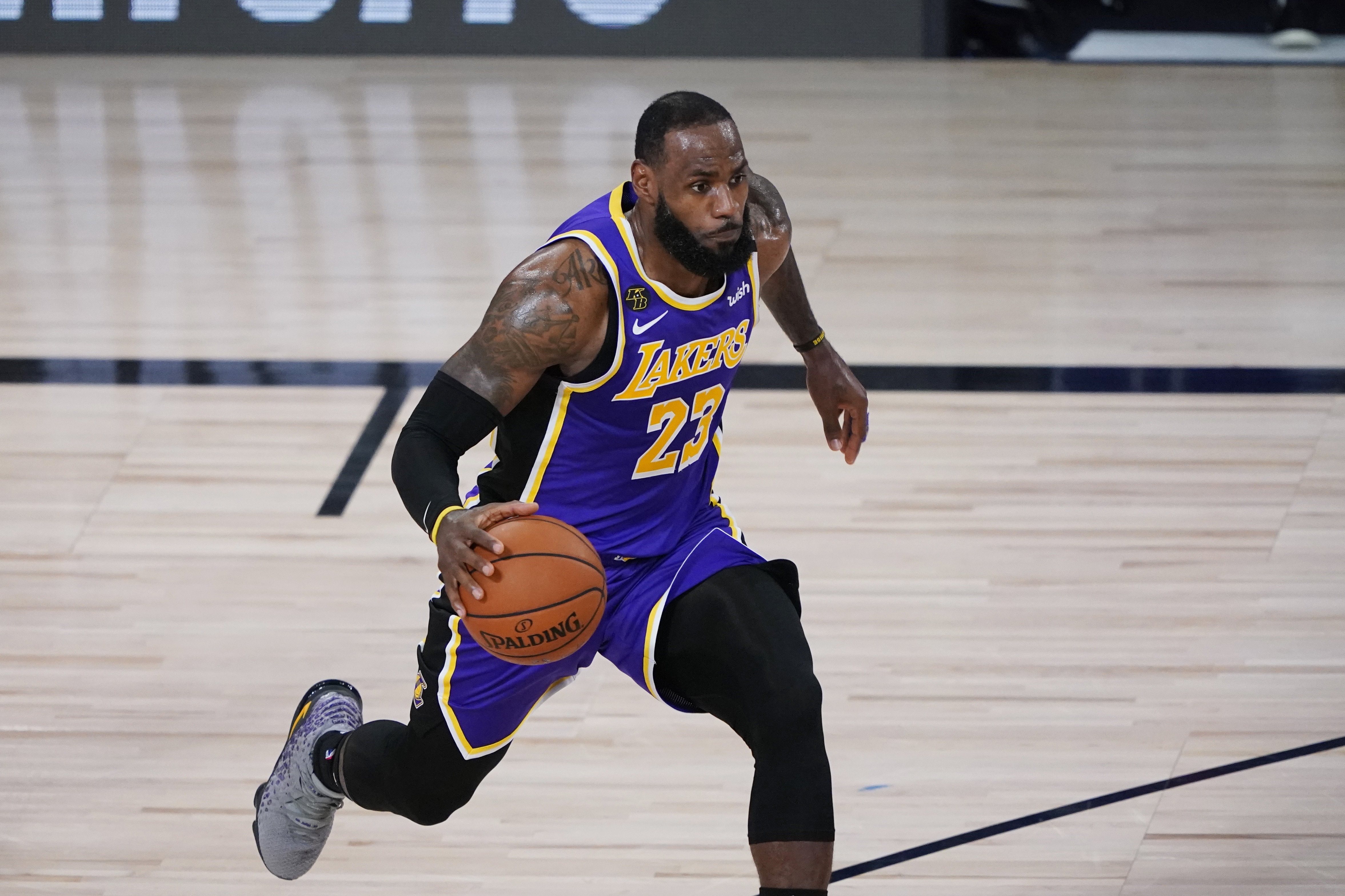 lebron first playoff game