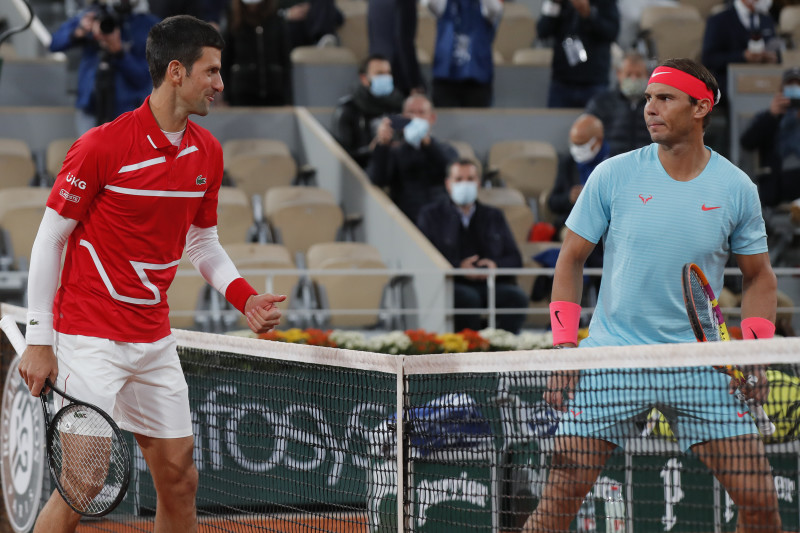 nadal djokovic roland