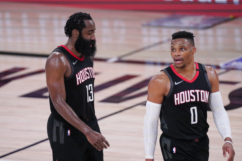 Kendrick Perkins James Harden Russell Westbrook Are Not Happy With Rockets Bleacher Report Latest News Videos And Highlights