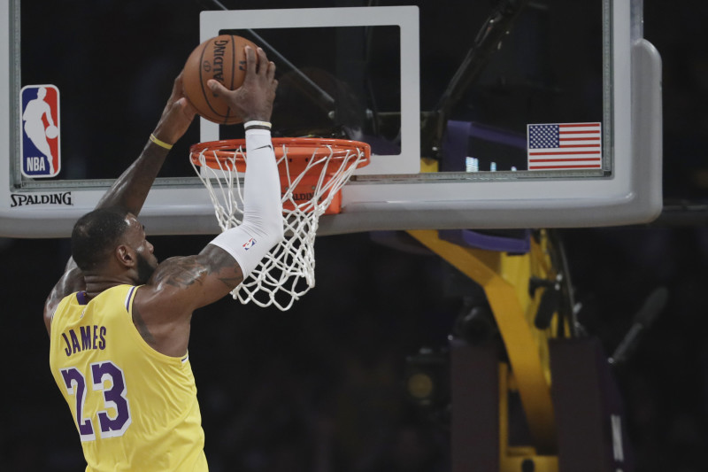 Lebron James Top Shot Video Of Dunk From Lakers Vs Rockets Sells For 179k Bleacher Report Latest News Videos And Highlights