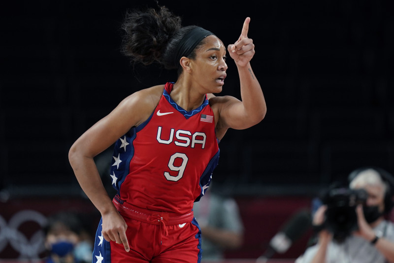 A Ja Wilson Wasn T Supposed To Be Team Usa S Mvp This Soon But Here We Are Bleacher Report Latest News Videos And Highlights