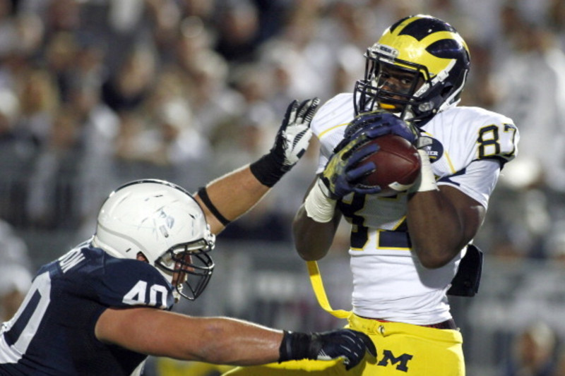 Michigan Football Is Devin Funchess A Legitimate Biletnikoff Award Contender Bleacher Report Latest News Videos And Highlights