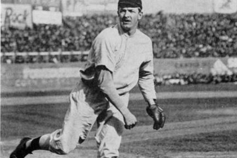 Christy Mathewson Legendary Pitcher Color Photography trustalchemy.com